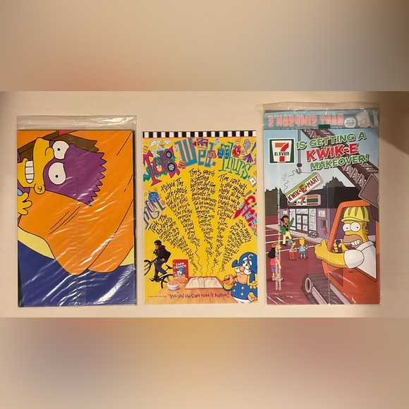 Simpsons Comic # 1, Howard The Duck # 1, Care Bears # 1, BIKER MICE FROM MARS - Picture 2 of 15